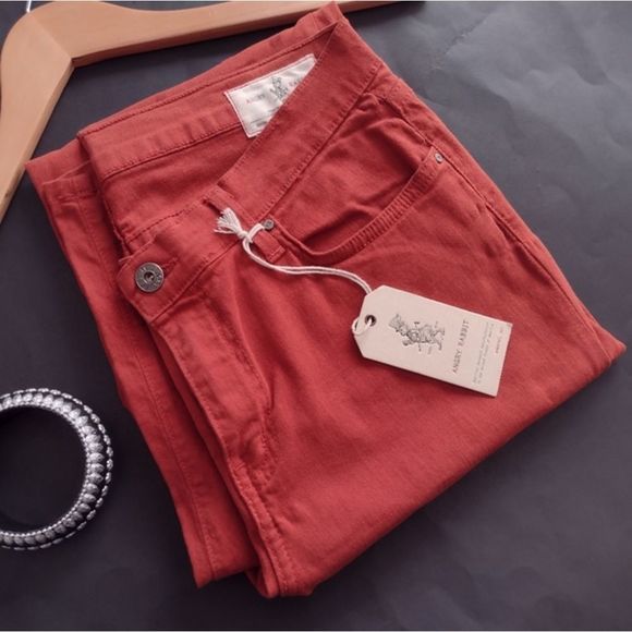 Angry Rabbit Denim - angry rabbit red denim jeans w31 smoky topaz skinny